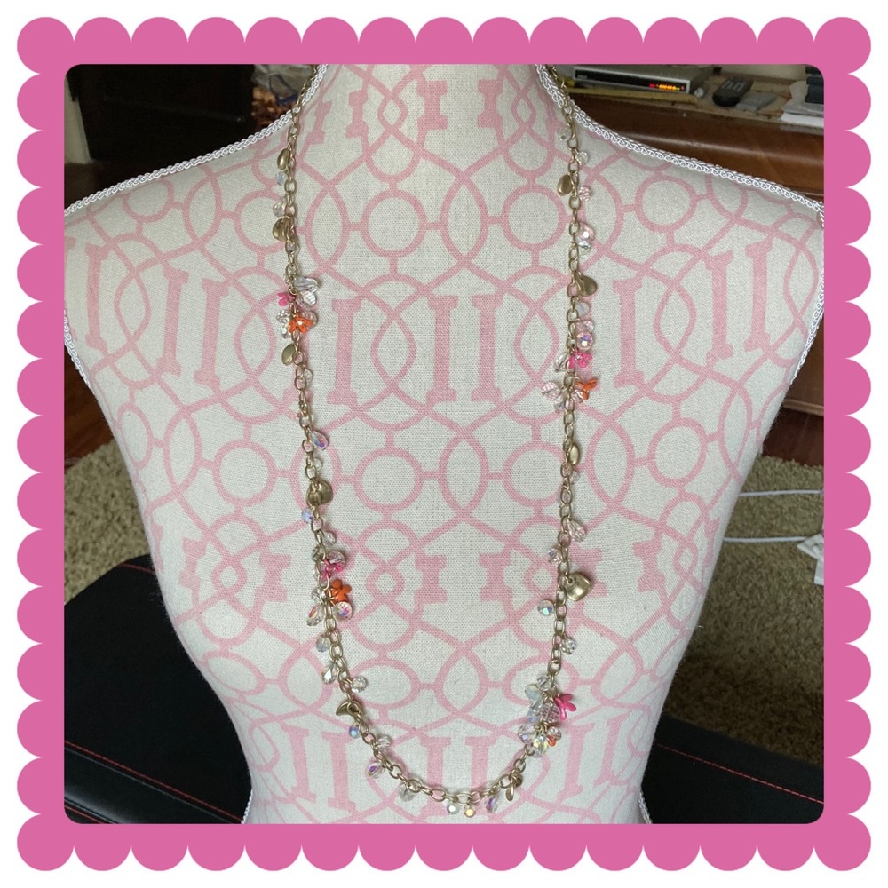 Adjustable goldtone necklace NWOT